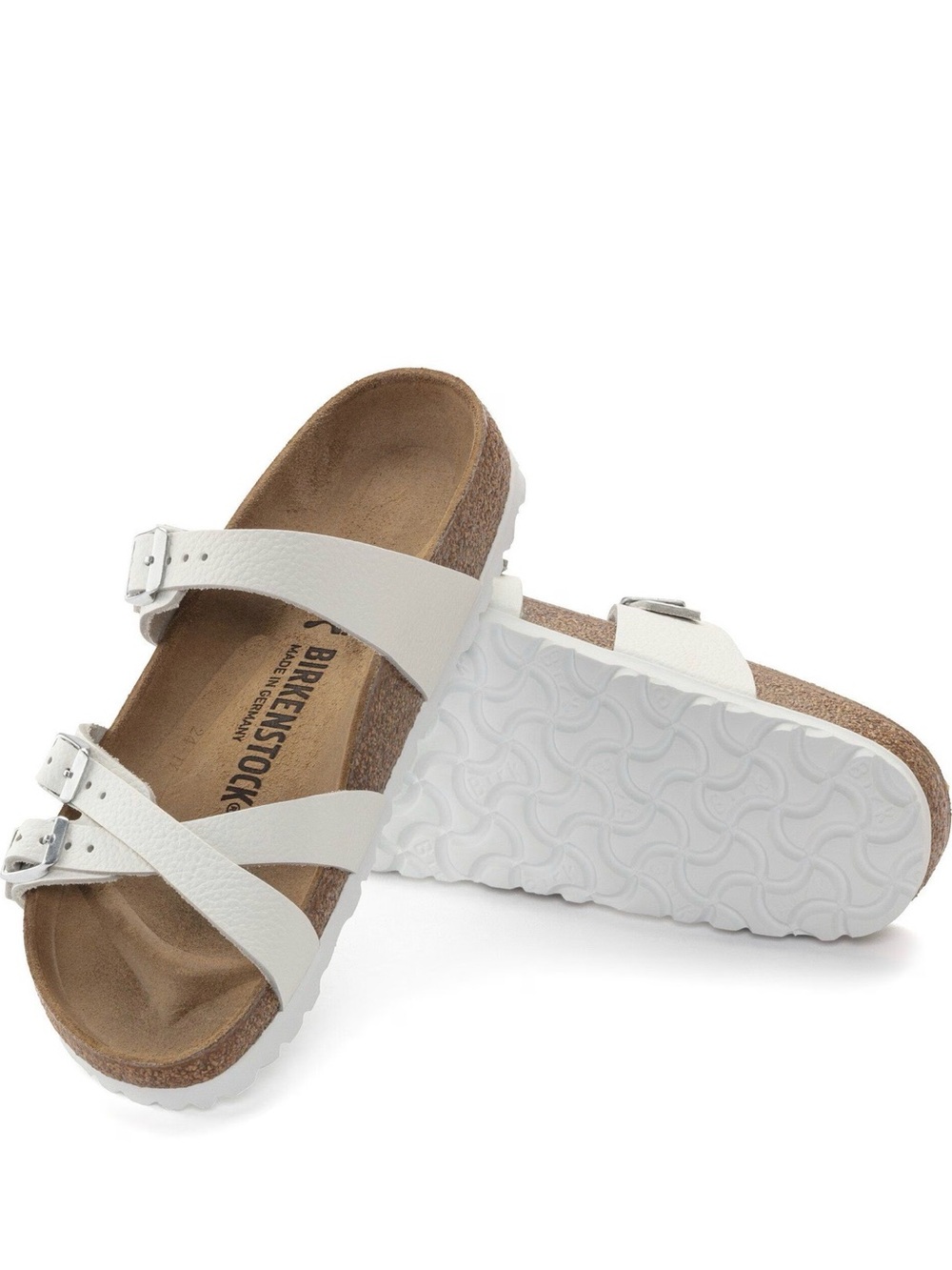 LIKE NEW Franca Birkenstock White Women’s Sandal
